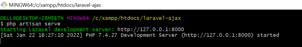 How to update image with AJAX in Laravel
