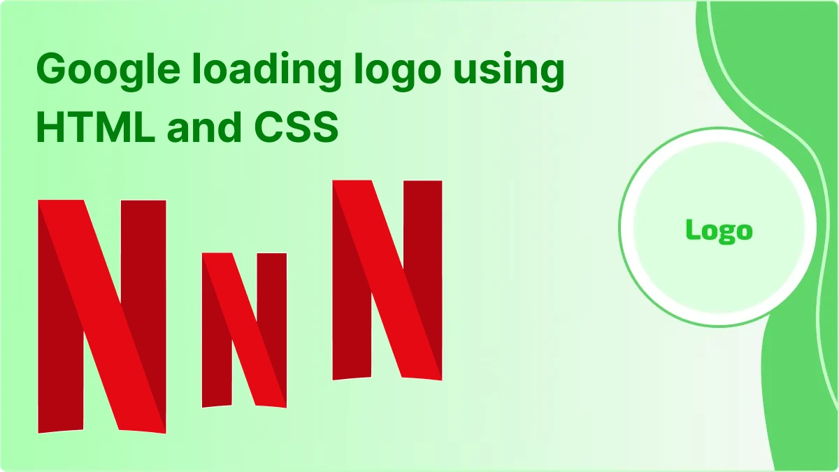 Netflix Logo using HTML and CSS